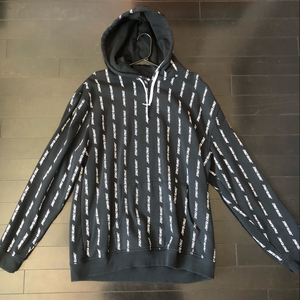 Santa Cruz Skateboards Sweatshirt | all over print | Men’s XL